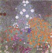 Gustav Klimt Flower Garden (mk09) France oil painting reproduction
